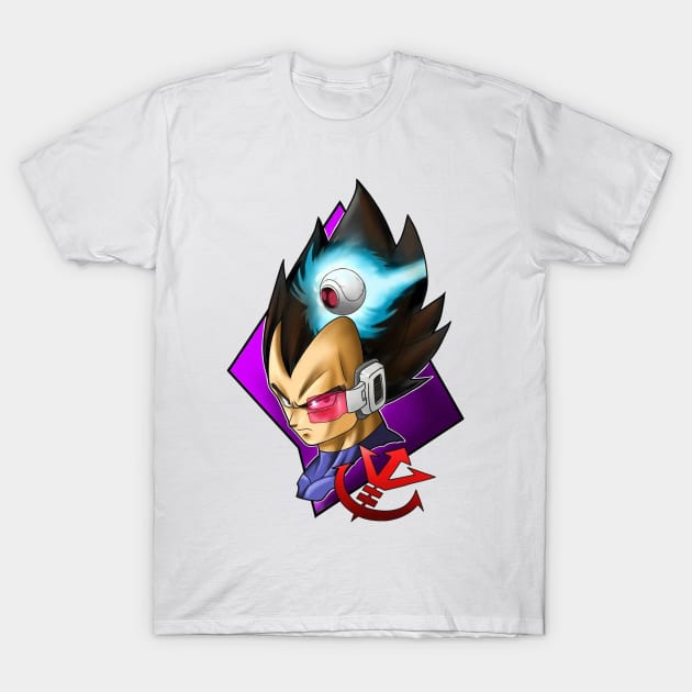 vegeta T-Shirt by boxermaniac